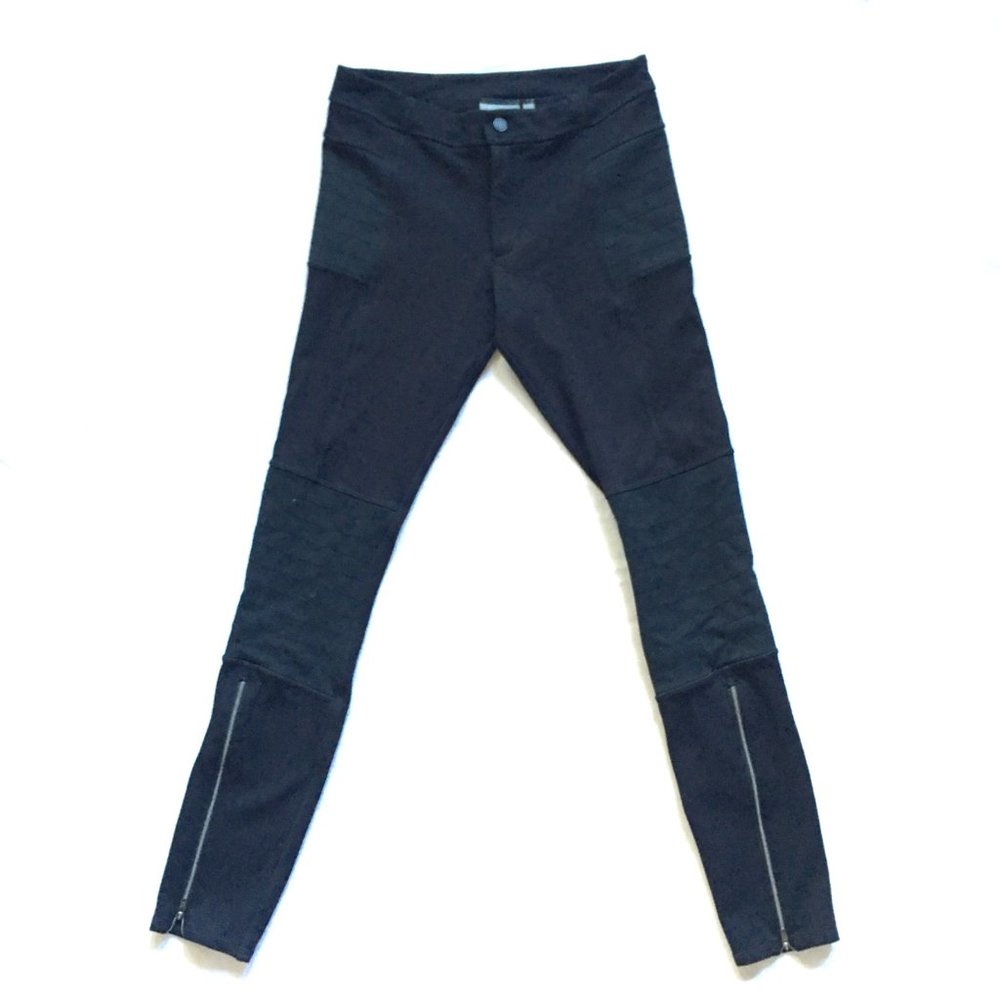 Athleta Black Moto Leggings/Pants 4